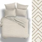 NATURTEX Caramel 3 részes pamut-szatén ágyneműhuzat 140x200/70x90/40x50