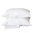 NATURTEX 100% pamut, cipzáras kispárnahuzat 40X50 cm - fehér (kettesével rendelhető)