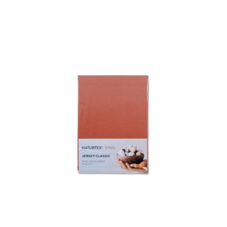 NATURTEX Jersey lepedő 80-100x200 Terracotta