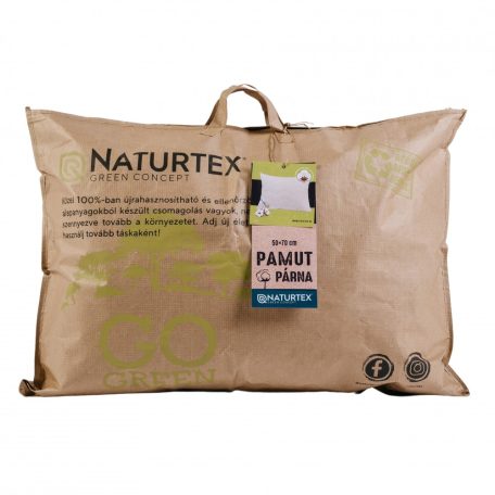 NATURTEX Green Concept félpárna biopamutból 50x70 cm, 500g