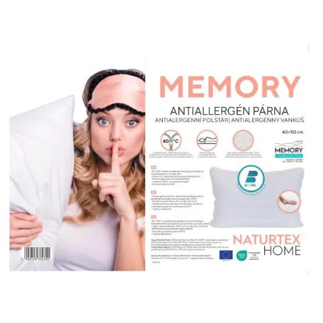 NATURTEX Memory antiallergén kispárna 40x50cm