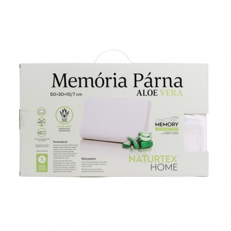 NATURTEX Memory Aloe Vera Classic párna 50x30x10/7 cm