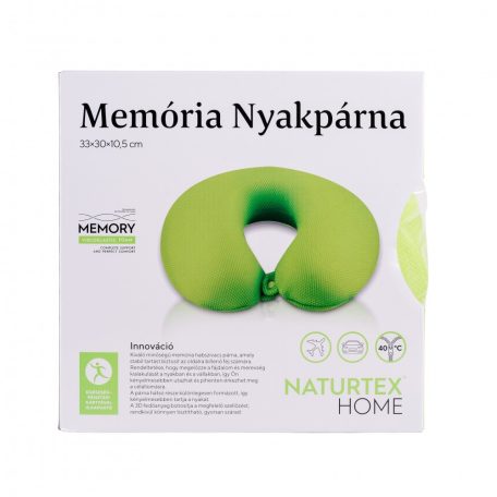 NATURTEX Memory nyakpárna 33x30x10,5cm