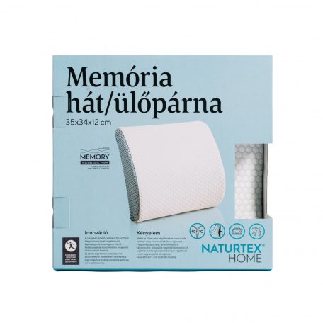 NATURTEX Memory hátpárna/ülőpárna 35x34x12cm