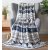 Naturtex pléd sherpa 150x200 cm szarvas kék-fehér-szürke