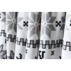 Naturtex pléd sherpa 150x200 cm szarvas kék-fehér-szürke
