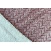 NATURTEX Sherpa kétoldalas pléd - OMBRE CORAL 150X200 CM