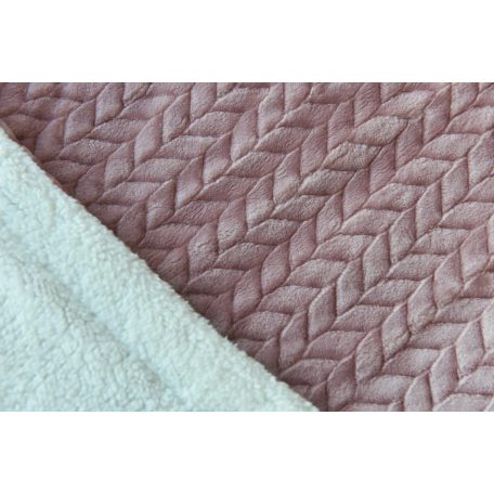 NATURTEX Sherpa kétoldalas pléd - OMBRE CORAL 150X200 CM