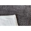 NATURTEX Sherpa kétoldalas pléd - OMBRE GREY 150X200 CM