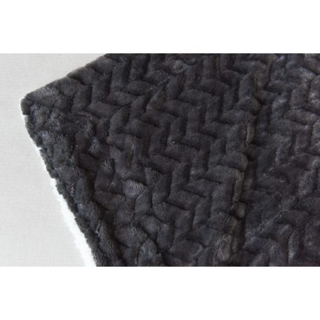 NATURTEX Sherpa kétoldalas pléd - OMBRE GREY 150X200 CM