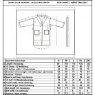 NATURTEX Elegáns velúr köntös fekete színű paszpóllal 2XL
