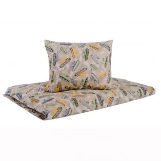   NATURTEX 2 részes Tankos gyermek ágyneműhuzat 90x130+40x50cm