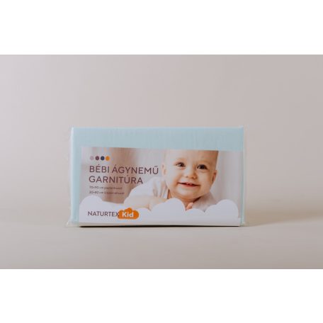 NATURTEX 2 részes Baby ágyneműhuzat/Light Green