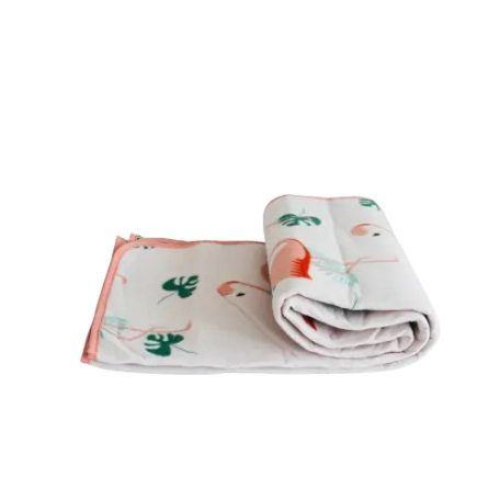 NATURTEX Gyermek piknik pléd 120x150 cm flamingós